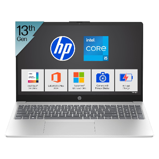 HP 13thGen Intel Core i5 (16GB DDR4, 512GB SSD)